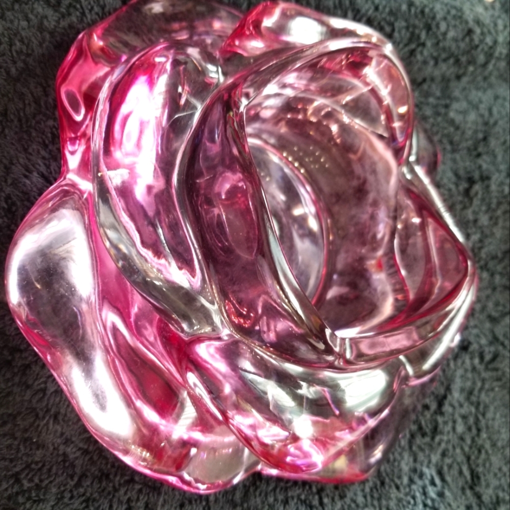 Shannon Crystal Rose Candle holder